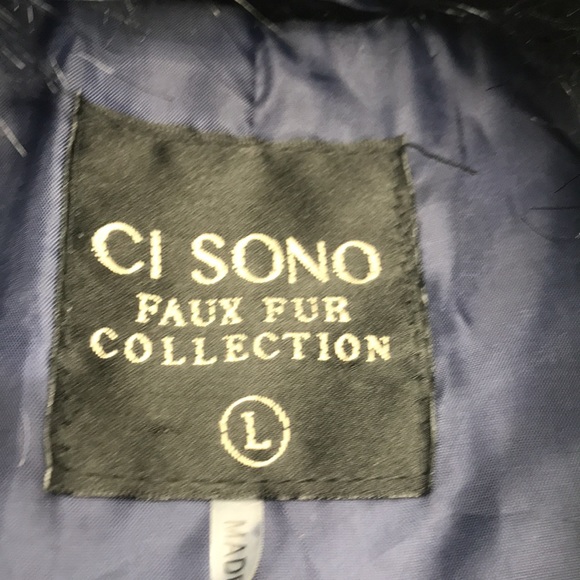 Ci Sono Retro 70’s Faux Fur Penny Lane Ombre Cozy Plush Vest Jacket - Picture 12 of 16